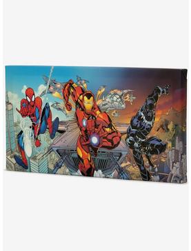 Marvel Spider-Man, Iron Man, Black Panther Canvas Wall Decor, , hi-res