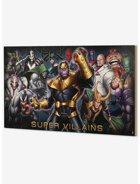 Marvel Villain Collage Wood Wall Decor, , hi-res