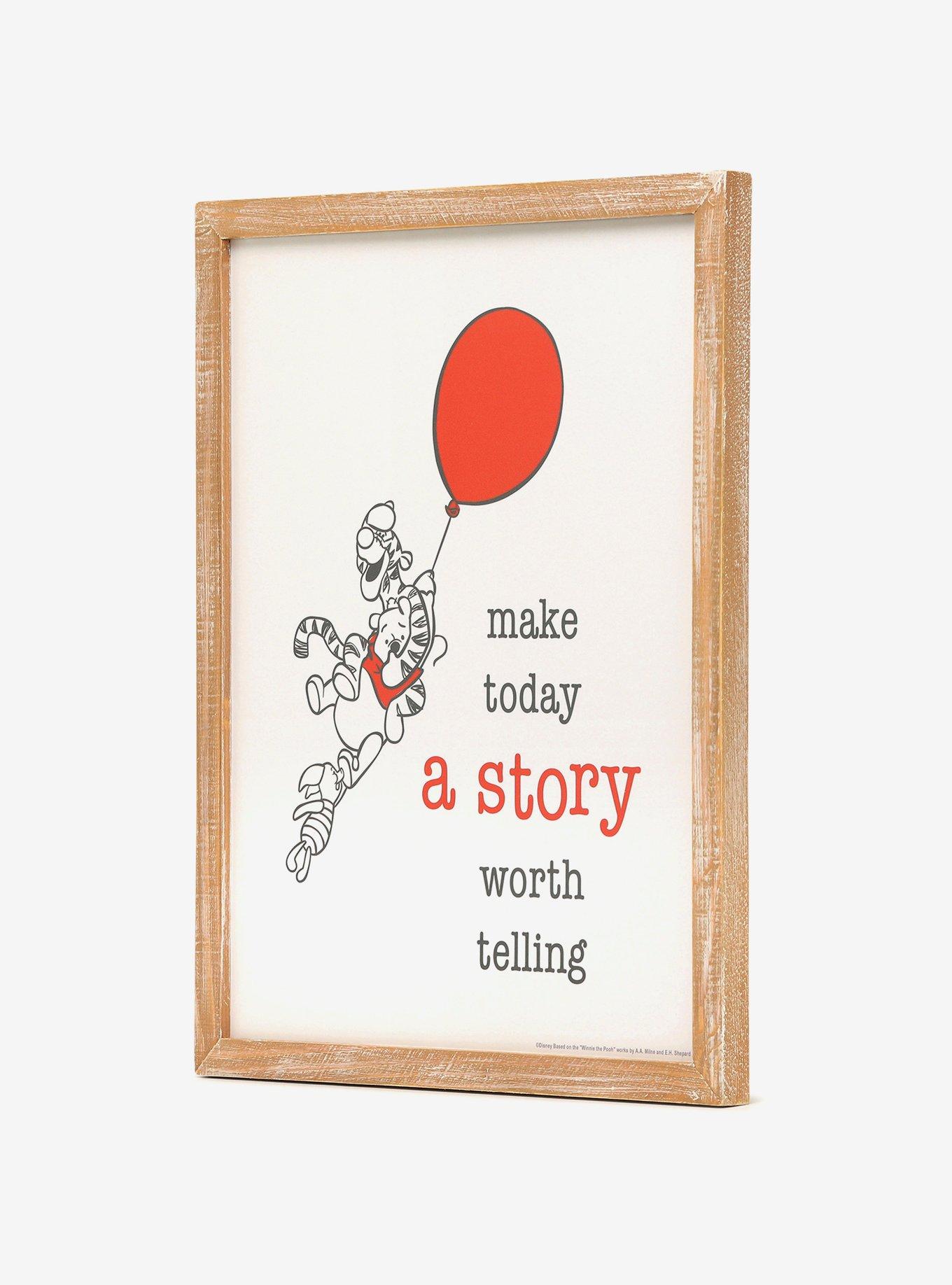 Disney Winnie The Pooh Pooh And Friends A Story Wood Framed Wall Decor, , hi-res