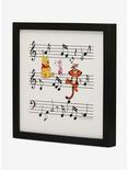 Disney Winnie The Pooh Pooh And Friends Music Notes Framed Wall Decor, , alternate