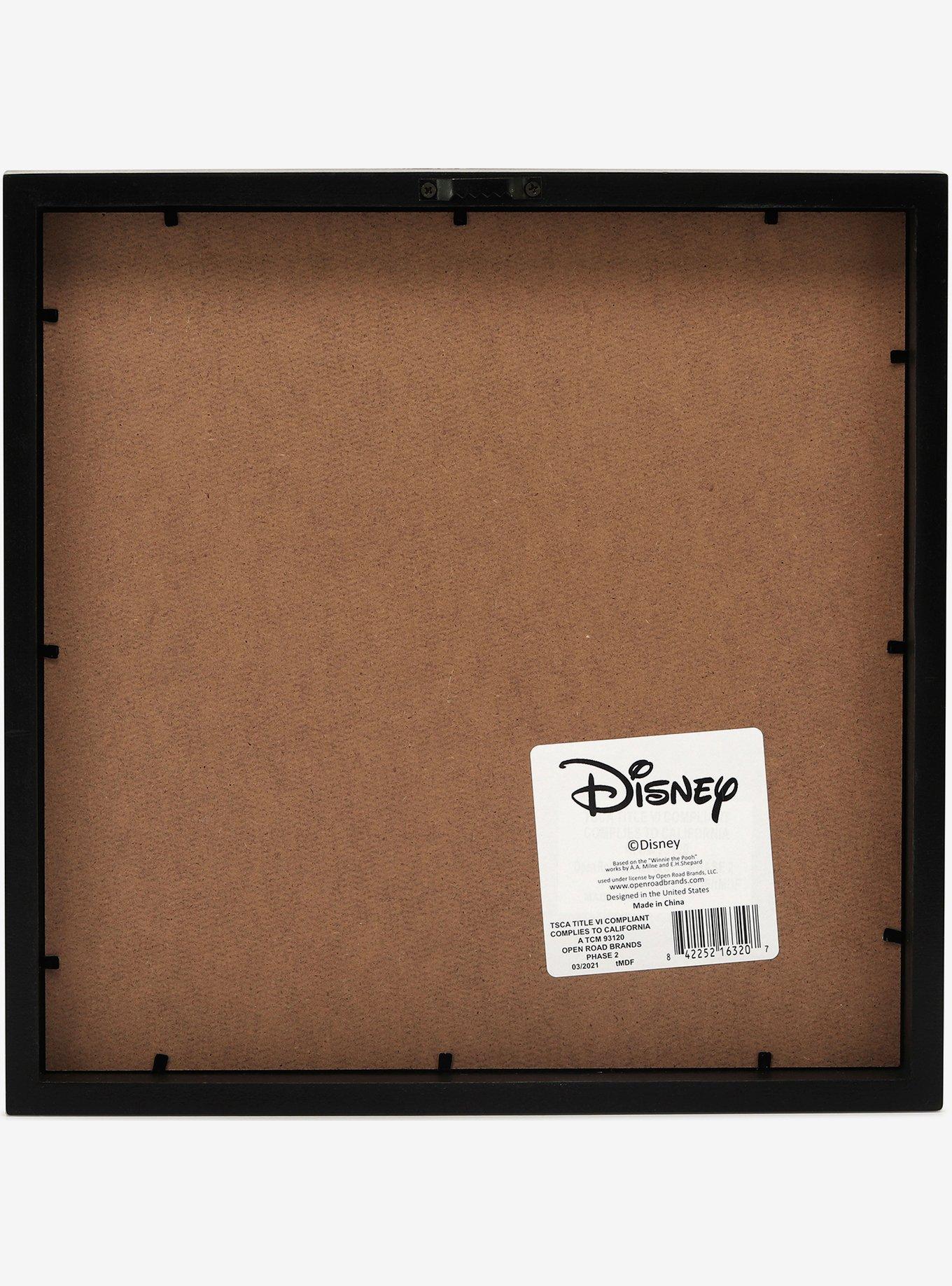 Disney Winnie The Pooh Pooh And Friends Music Notes Framed Wall Decor, , alternate