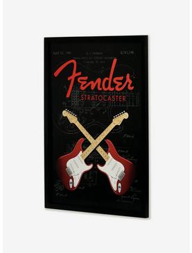 Fender Double Guitars Framed Wall Decor, , hi-res