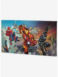 Marvel Spider-Man, Iron Man, Black Panther Canvas Wall Decor, , alternate