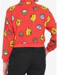 Disney Winnie The Pooh Fuzzy Half-Zipper Girls Sweater, MULTI, alternate