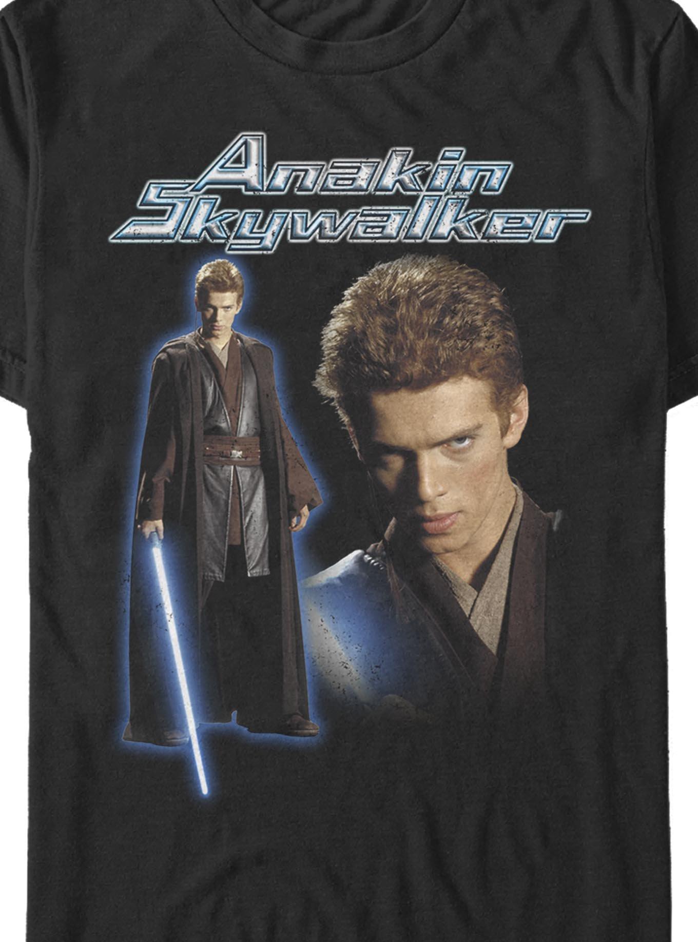 Star Wars Anakin Skywalker Lightsaber T-Shirt, BLACK, alternate