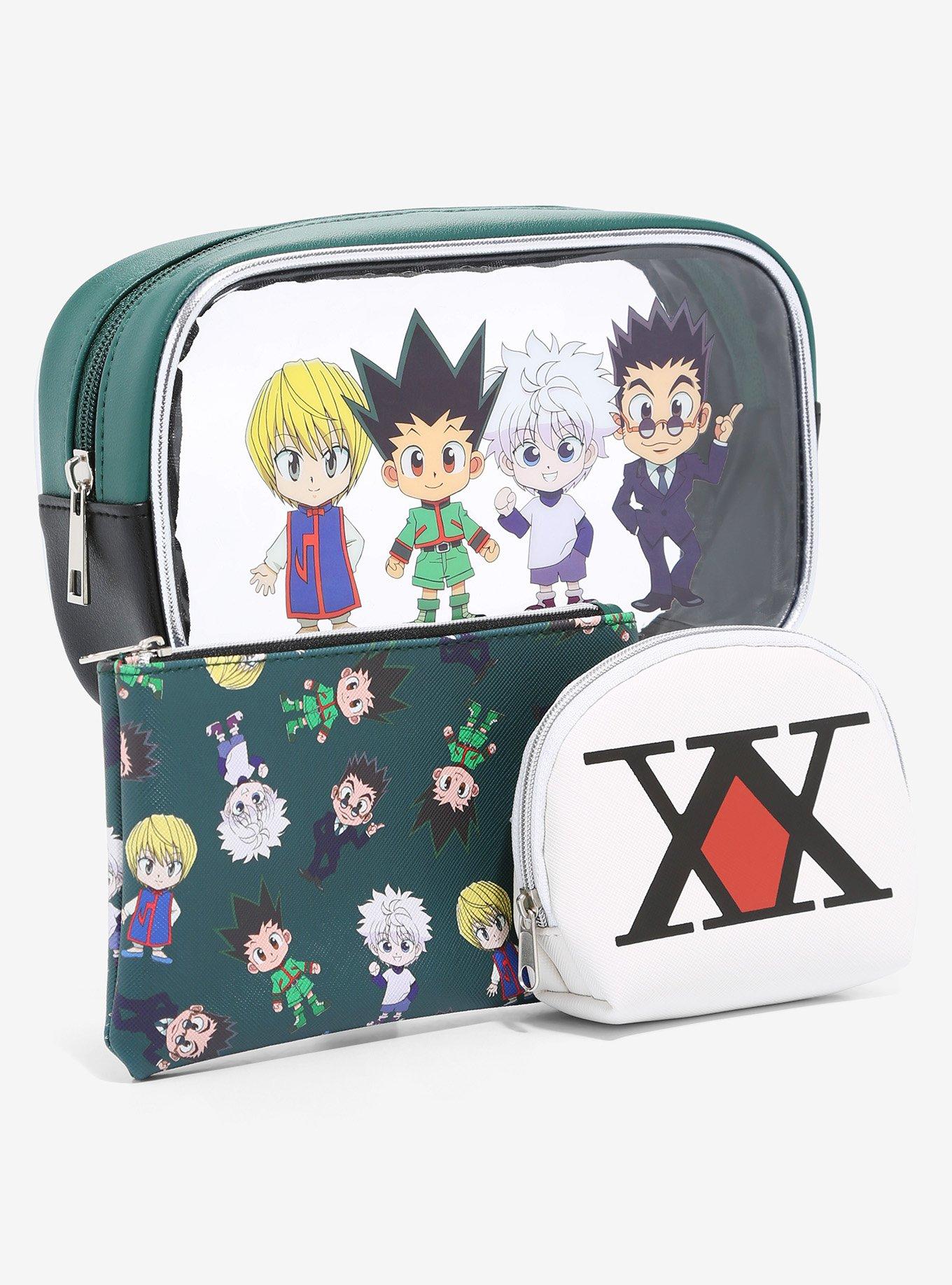 Hunter x Hunter Chibi Gon & Friends Cosmetic Bag Set - BoxLunch Exclusive, , alternate