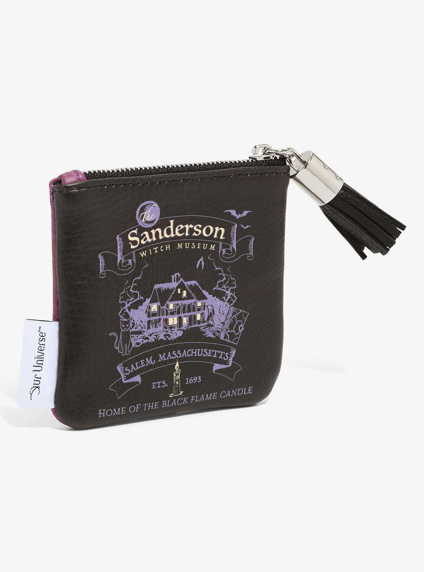 Our Universe Disney Hocus Pocus Billy & Sanderson Museum Double Sided Coin Purse - BoxLunch Exclusive, , hi-res