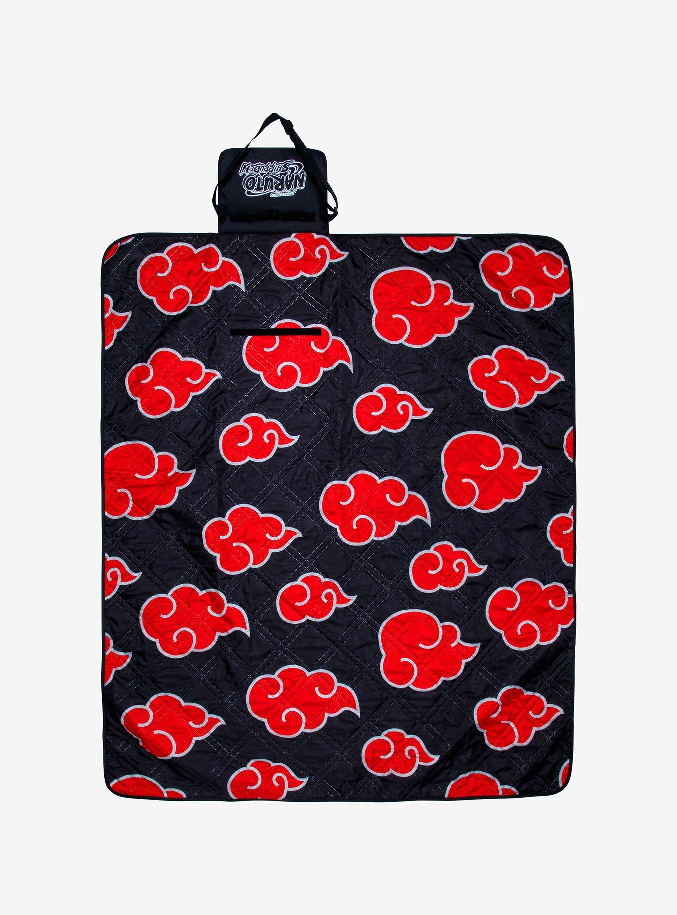 Naruto Akatsuki Clouds Waterproof Picnic Blanket, , alternate