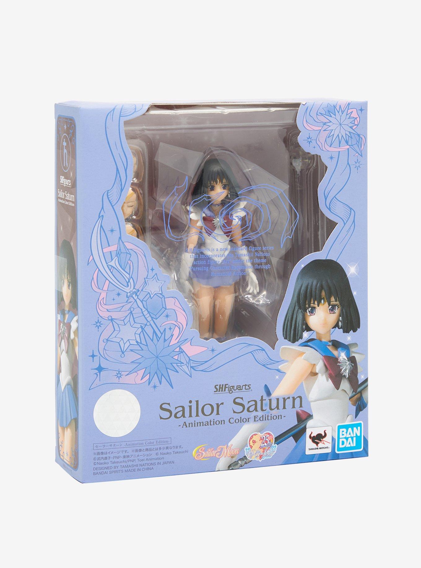Bandai Spirits Pretty Guardian Sailor Moon Sailor Saturn S.H.Figuarts Animation Color Edition Figure, , alternate
