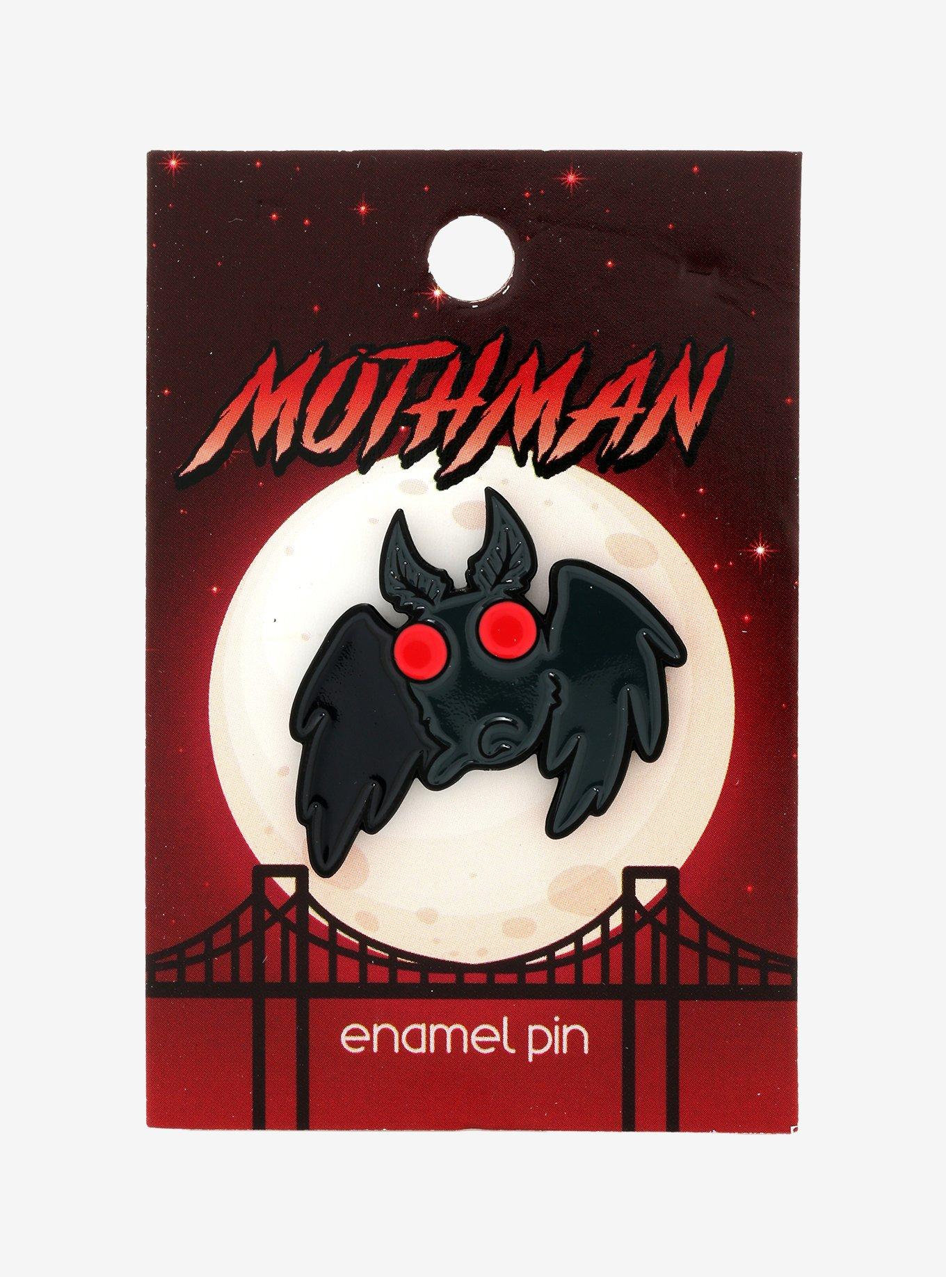 Chibi Mothman Enamel Pin - BoxLunch Exclusive, , alternate