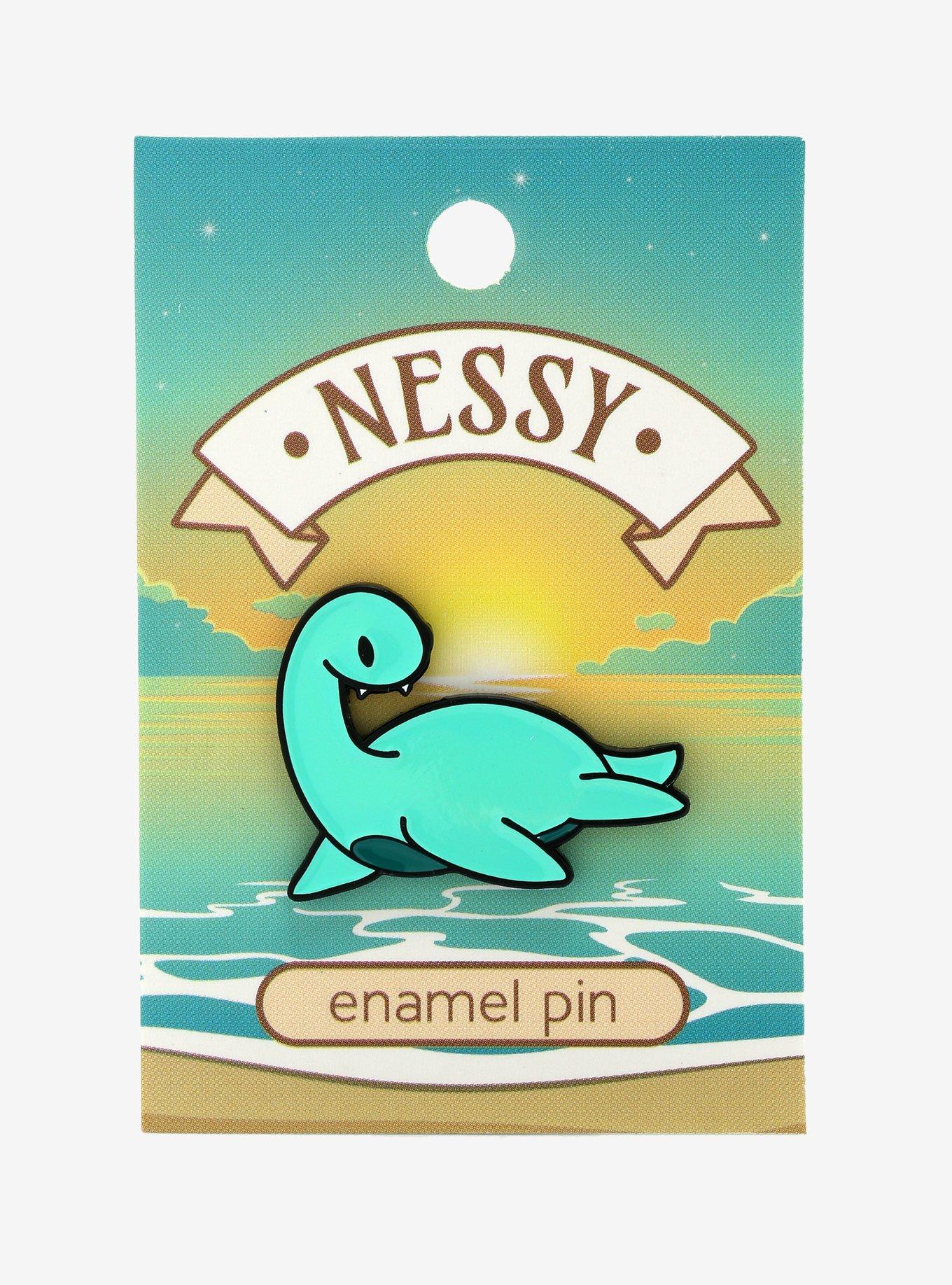 Chibi Nessy Enamel Pin - BoxLunch Exclusive, , alternate