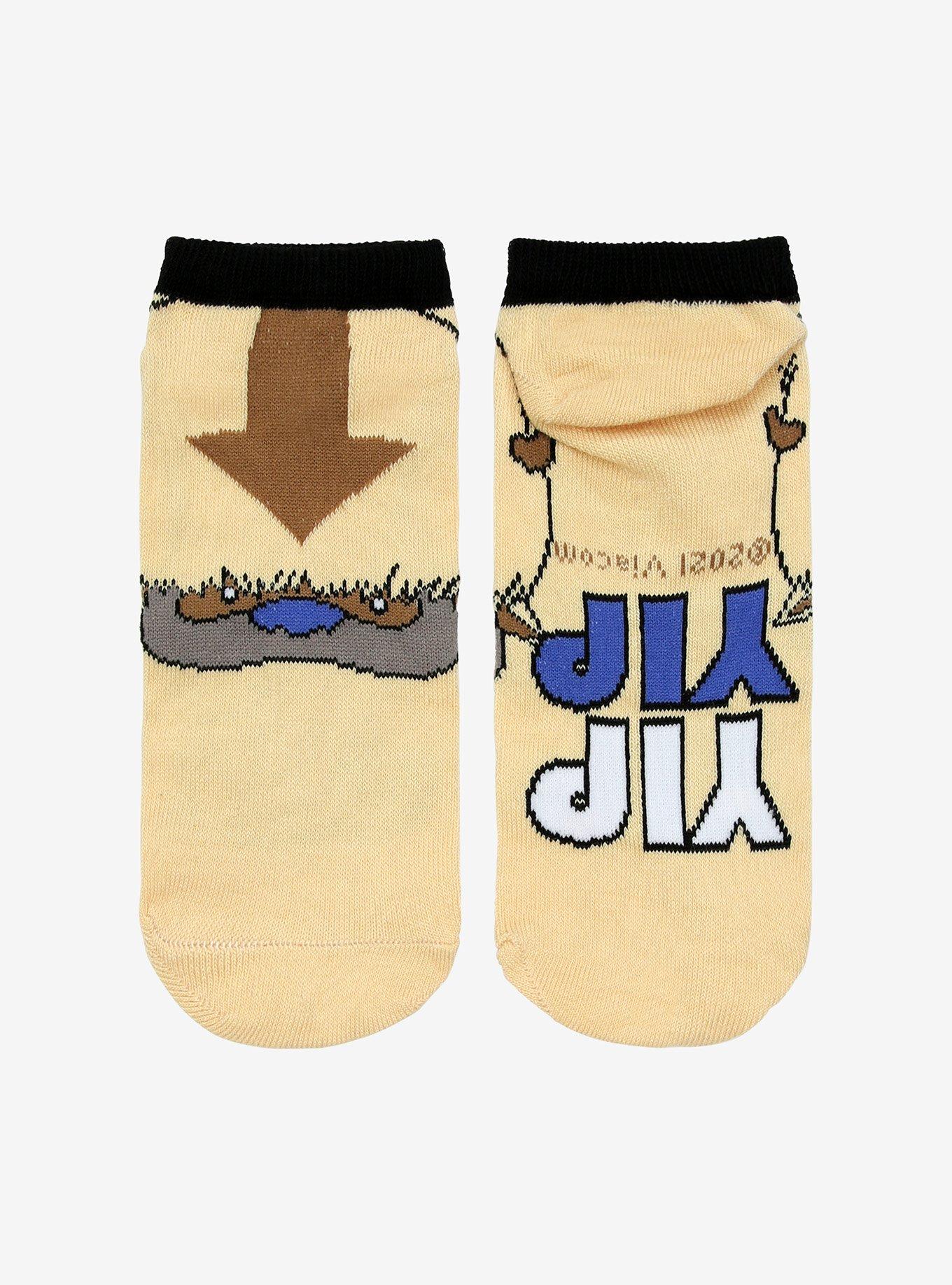 Avatar: The Last Airbender Appa No-Show Socks, , alternate