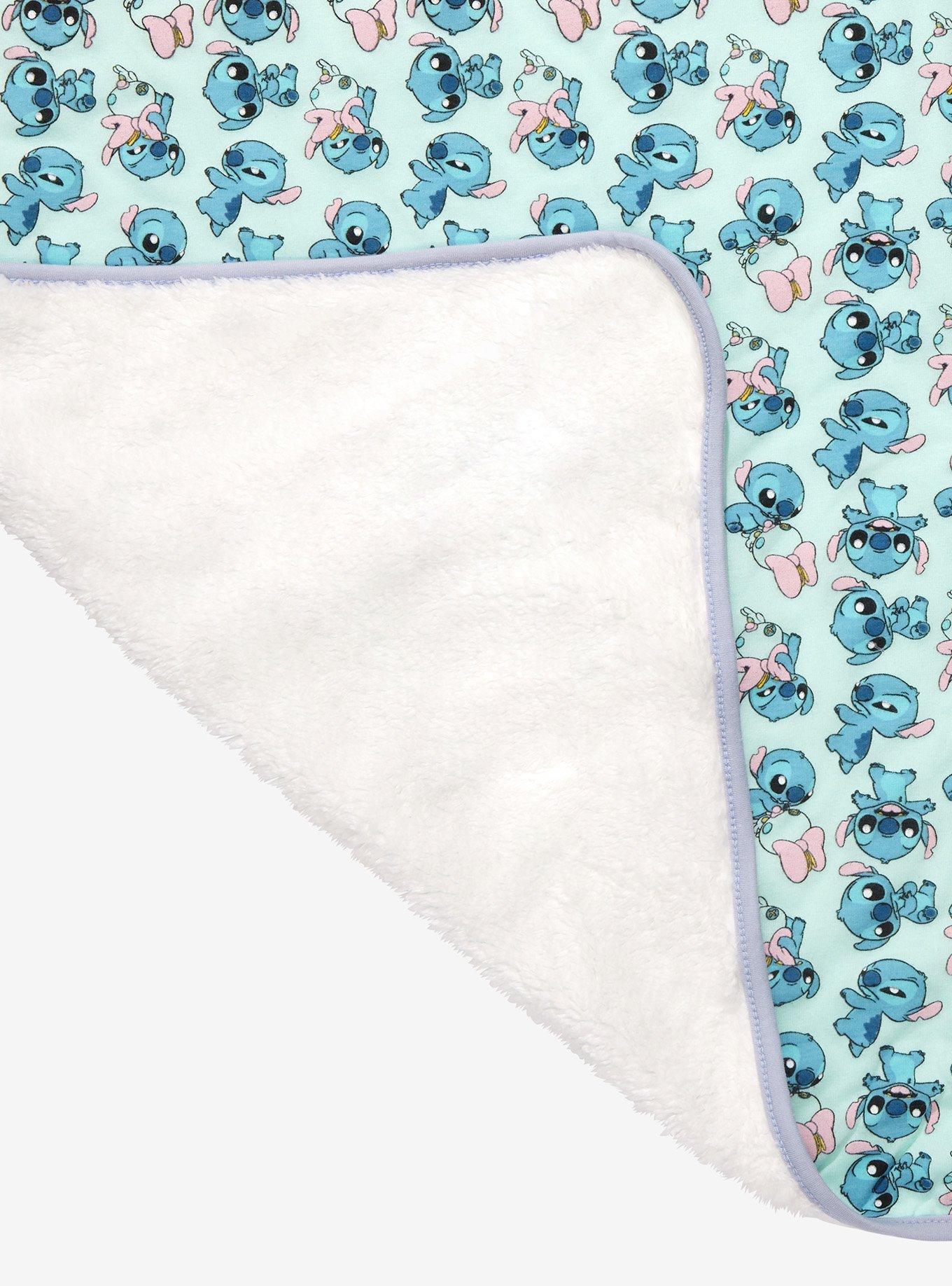 Disney Lilo & Stitch Chibi Stitch Baby Blanket - BoxLunch Exclusive, , alternate