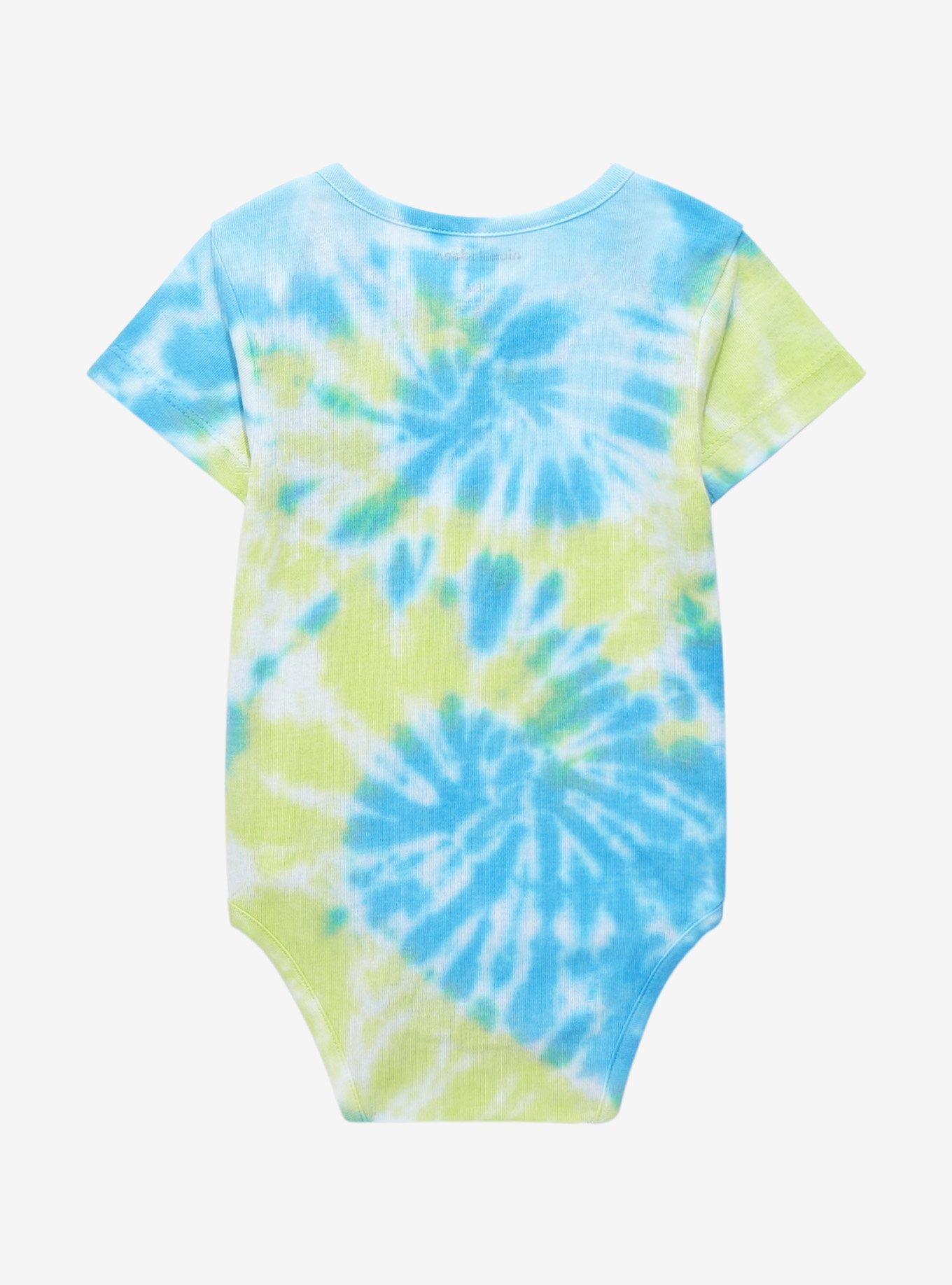 Rugrats Group Portrait Infant Tie-Dye One-Piece - BoxLunch Exclusive, GREEN, alternate