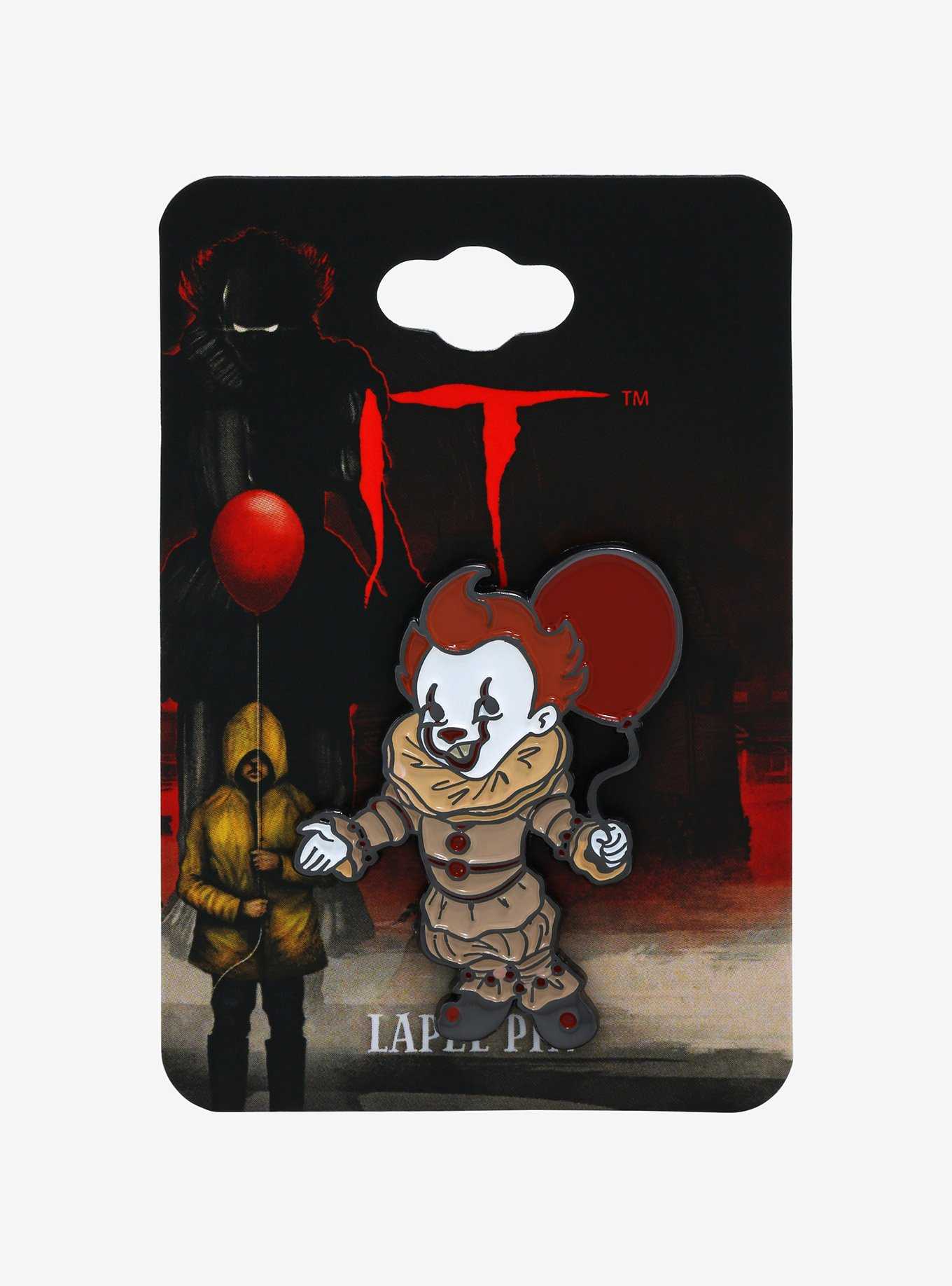 IT Pennywise Chibi Enamel Pin - BoxLunch Exclusive, , hi-res