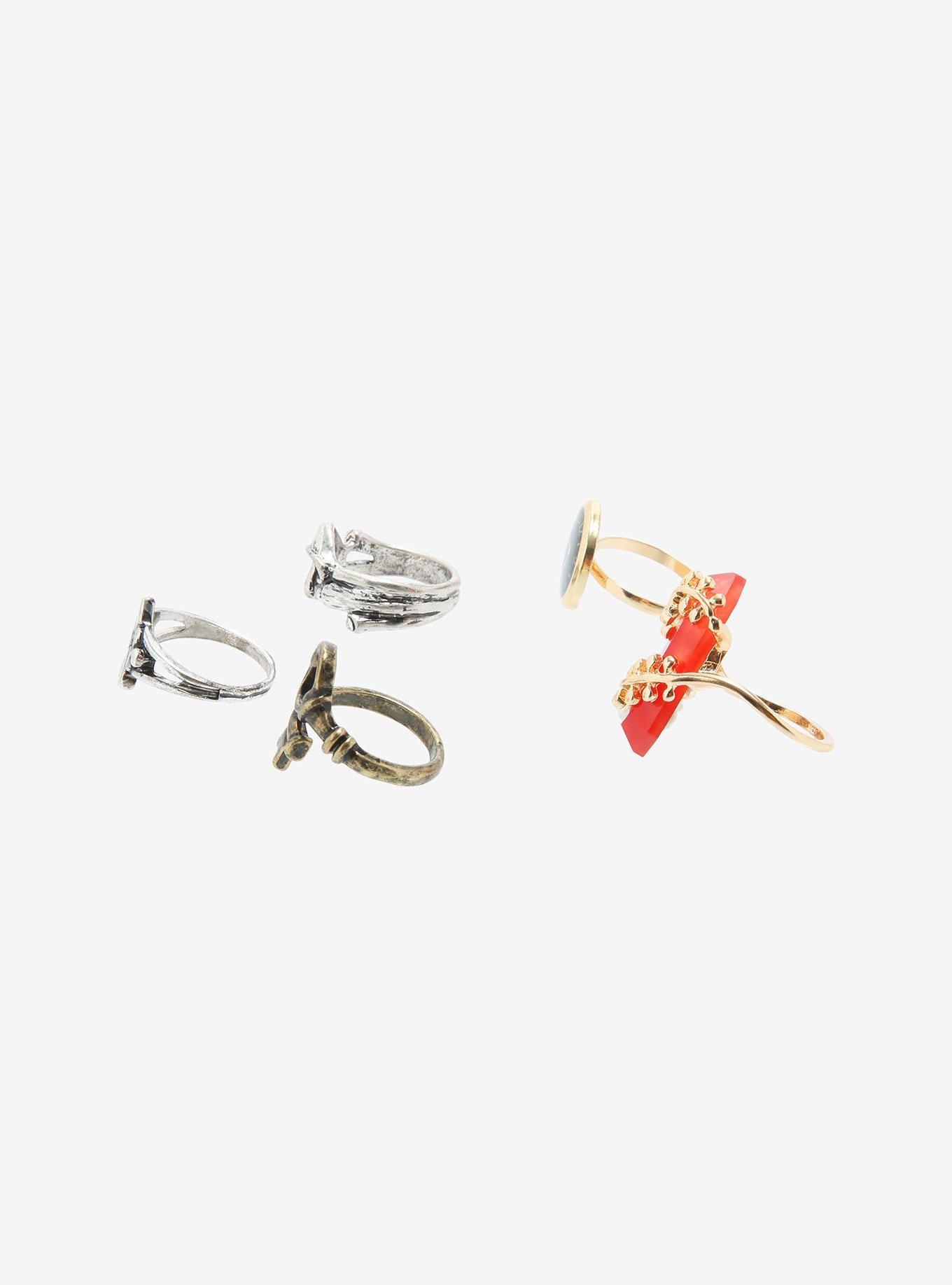 Alice In Wonderland Ring Set, , alternate