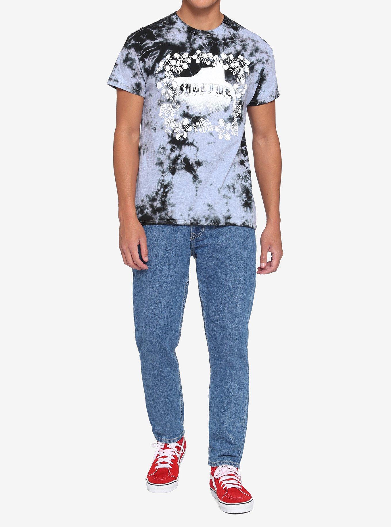 Sublime Floral Tie-Dye T-Shirt, MULTI, alternate