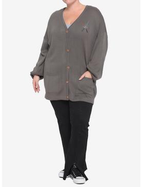 Her Universe Star Wars Jedi Embroidered Open Cardigan Plus Size Her Universe Exclusive, , hi-res