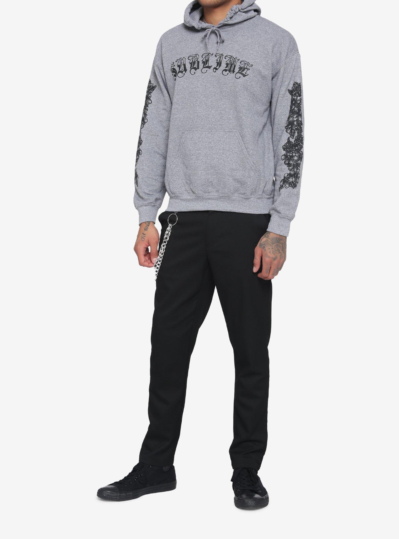Sublime Floral Logo Hoodie, SAND, alternate