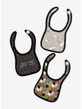 Disney The Nightmare Before Christmas Patterns Infant Bib Set - BoxLunch Exclusive, , alternate