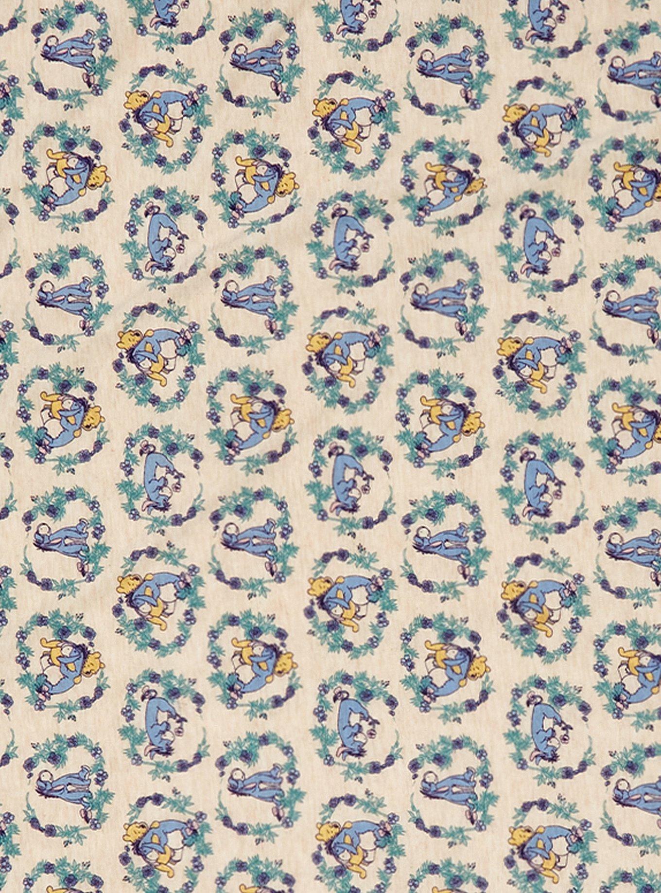 Disney Winnie the Pooh Eeyore Botanical Frame Baby Blanket - BoxLunch Exclusive, , alternate