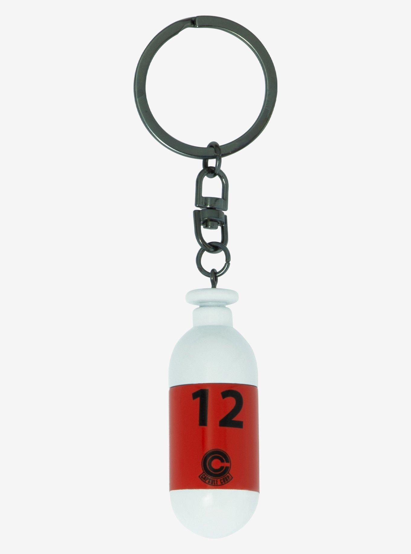 Dragon Ball Z Plastic 3D Capsule Keychain Pack, , alternate