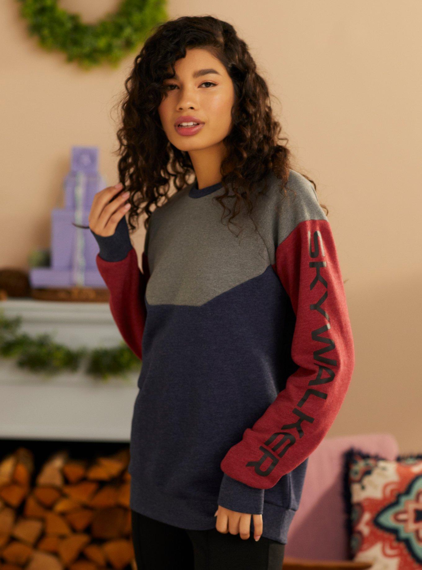 Our Universe Star Wars: The Clone Wars Anakin Color-Block Sweatshirt Her Universe Exclusive, MULTI, alternate