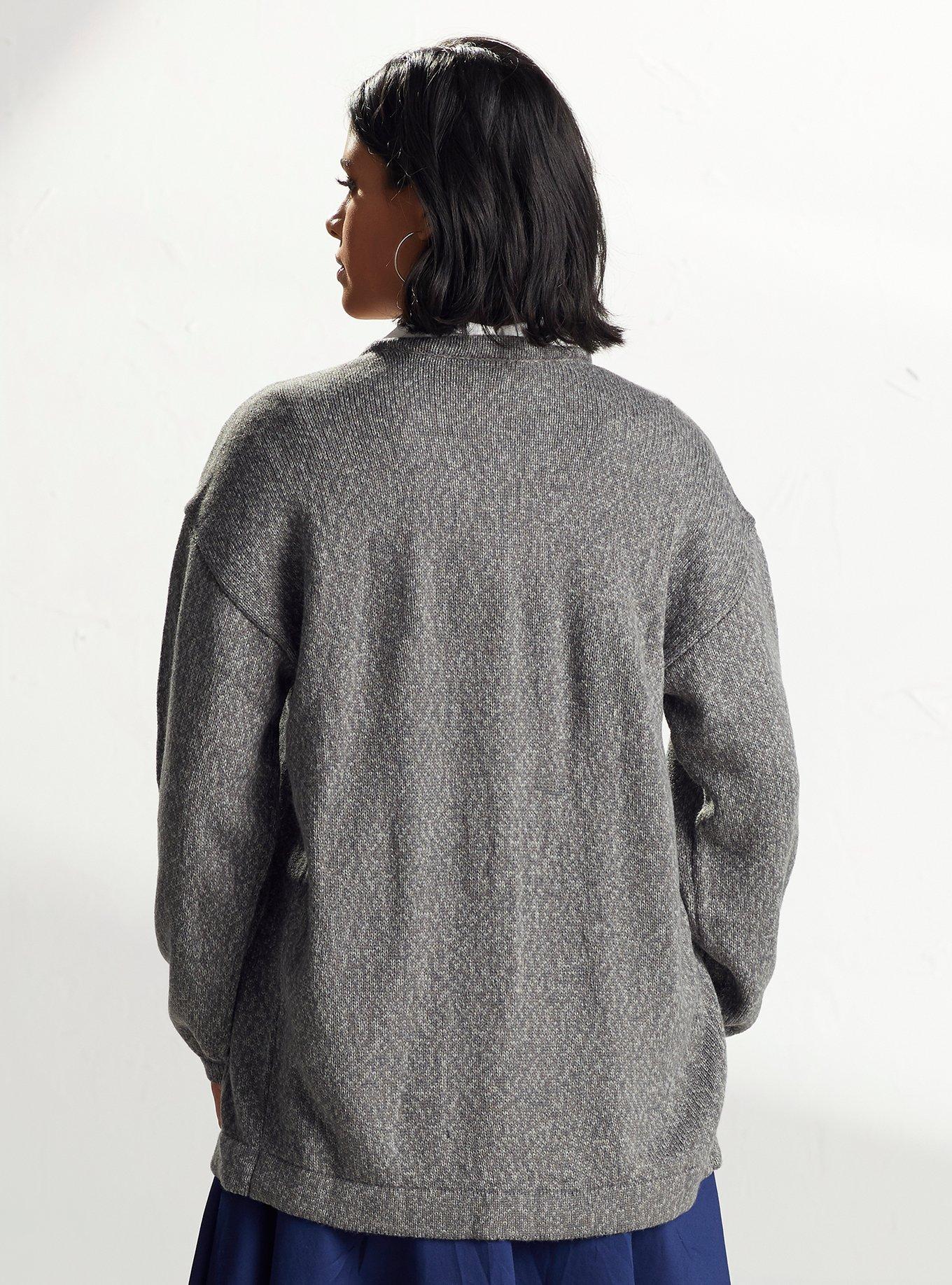Her Universe Star Wars The Mandalorian Grey Cardigan, MULTI, alternate