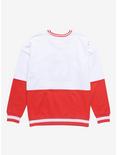 Sanrio Hello Kitty Always Be Kind Panel Crewneck - BoxLunch Exclusive, RED, alternate