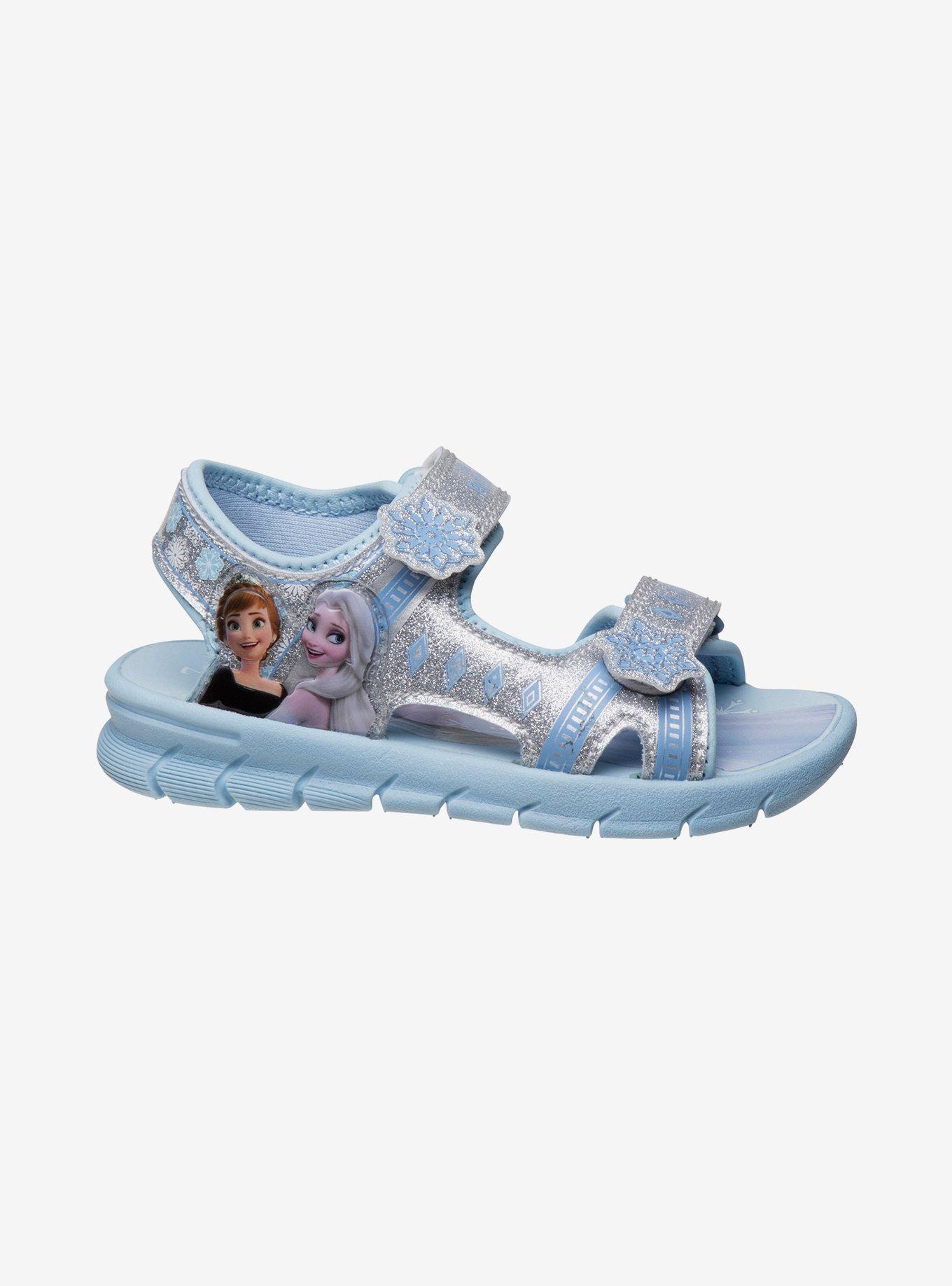 Disney Frozen II Girls Hook and Loop Sport Sandals, , hi-res