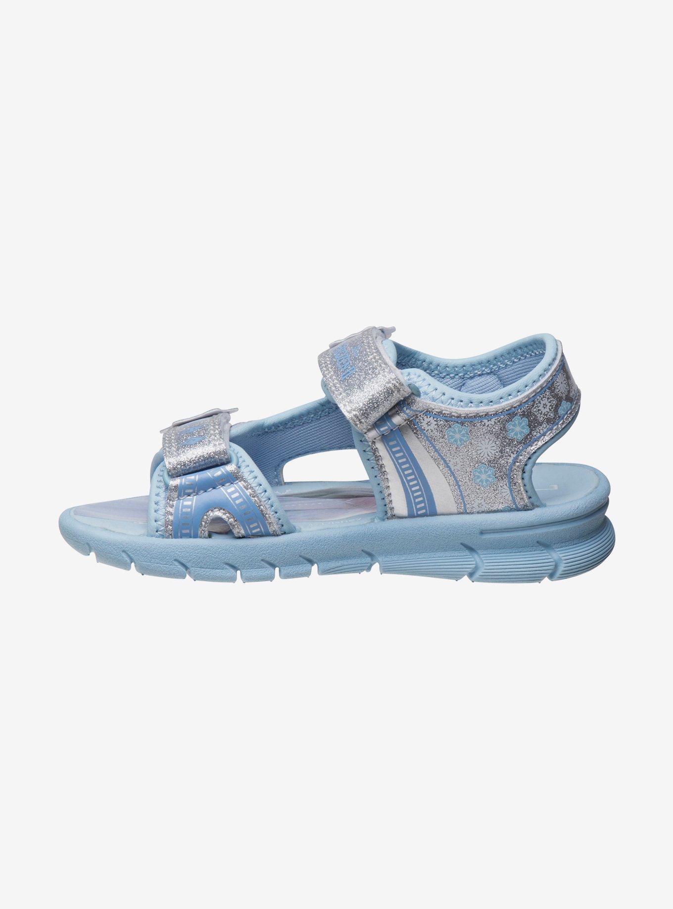Disney Frozen II Girls Hook and Loop Sport Sandals, BLUE, alternate