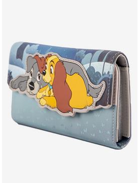 Loungefly Disney Lady And The Tramp Flap Wallet, , hi-res