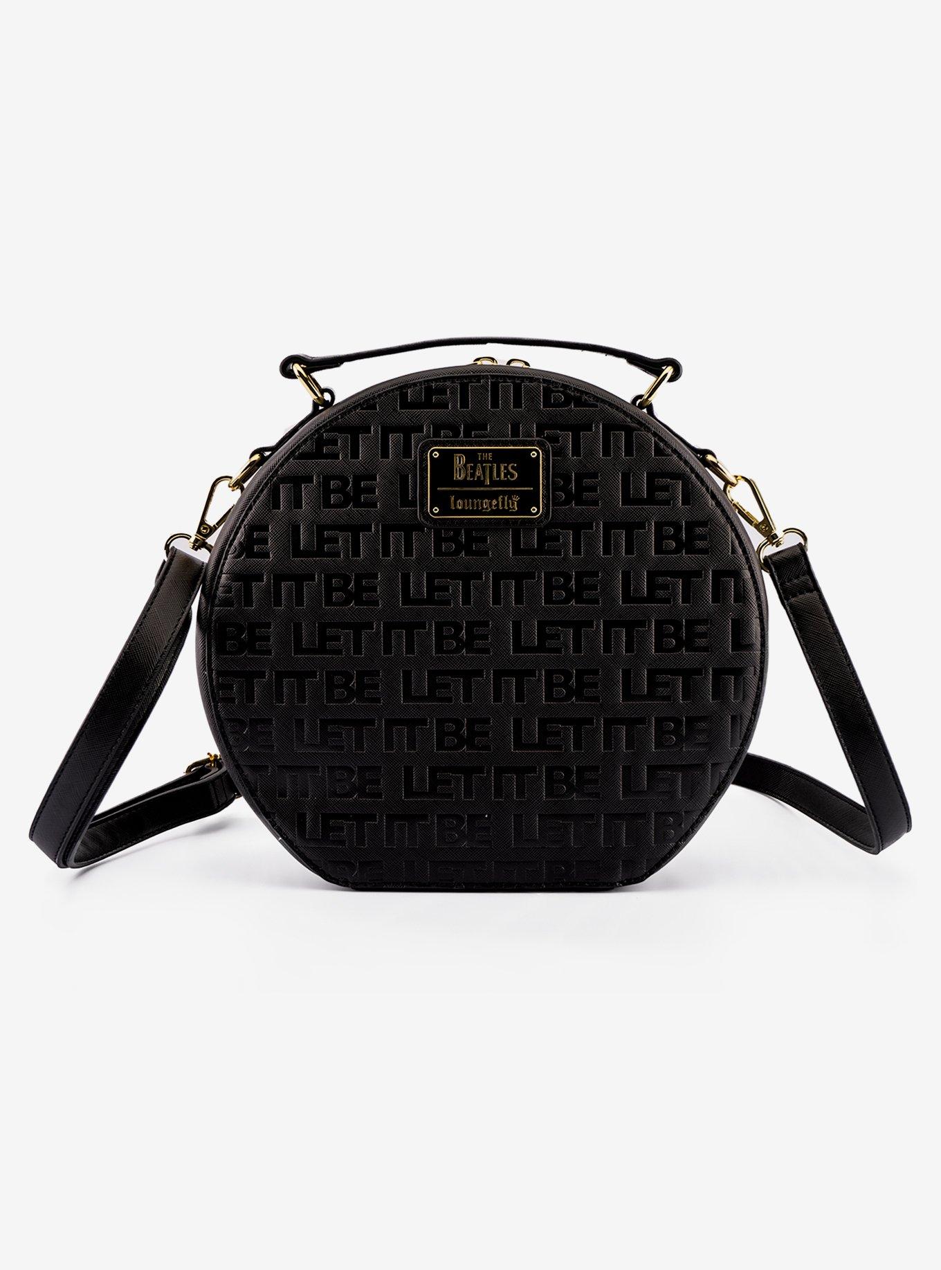 Loungefly The Beatles Let It Be Vinyl Crossbody Bag, , alternate