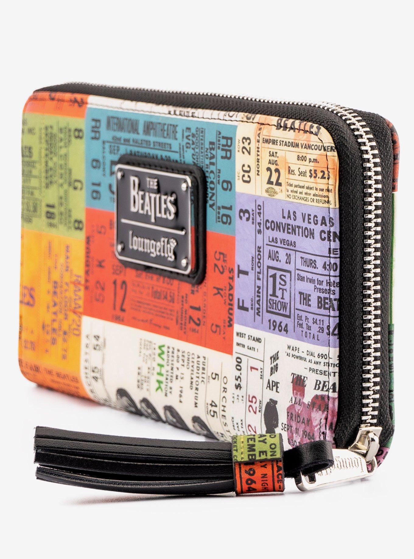 Loungefly The Beatles Ticket Zip Wallet, , alternate