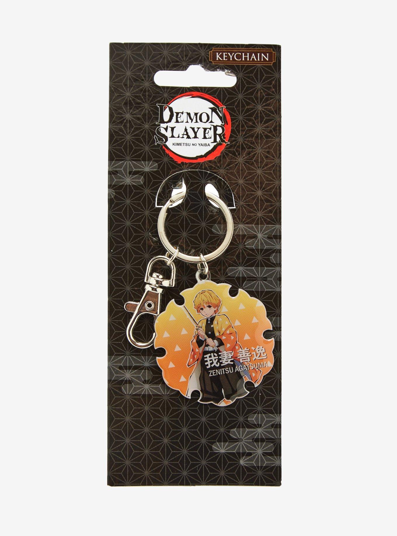 Demon Slayer: Kimetsu no Yaiba Zenitsu Agatsuma Character Keychain, , alternate