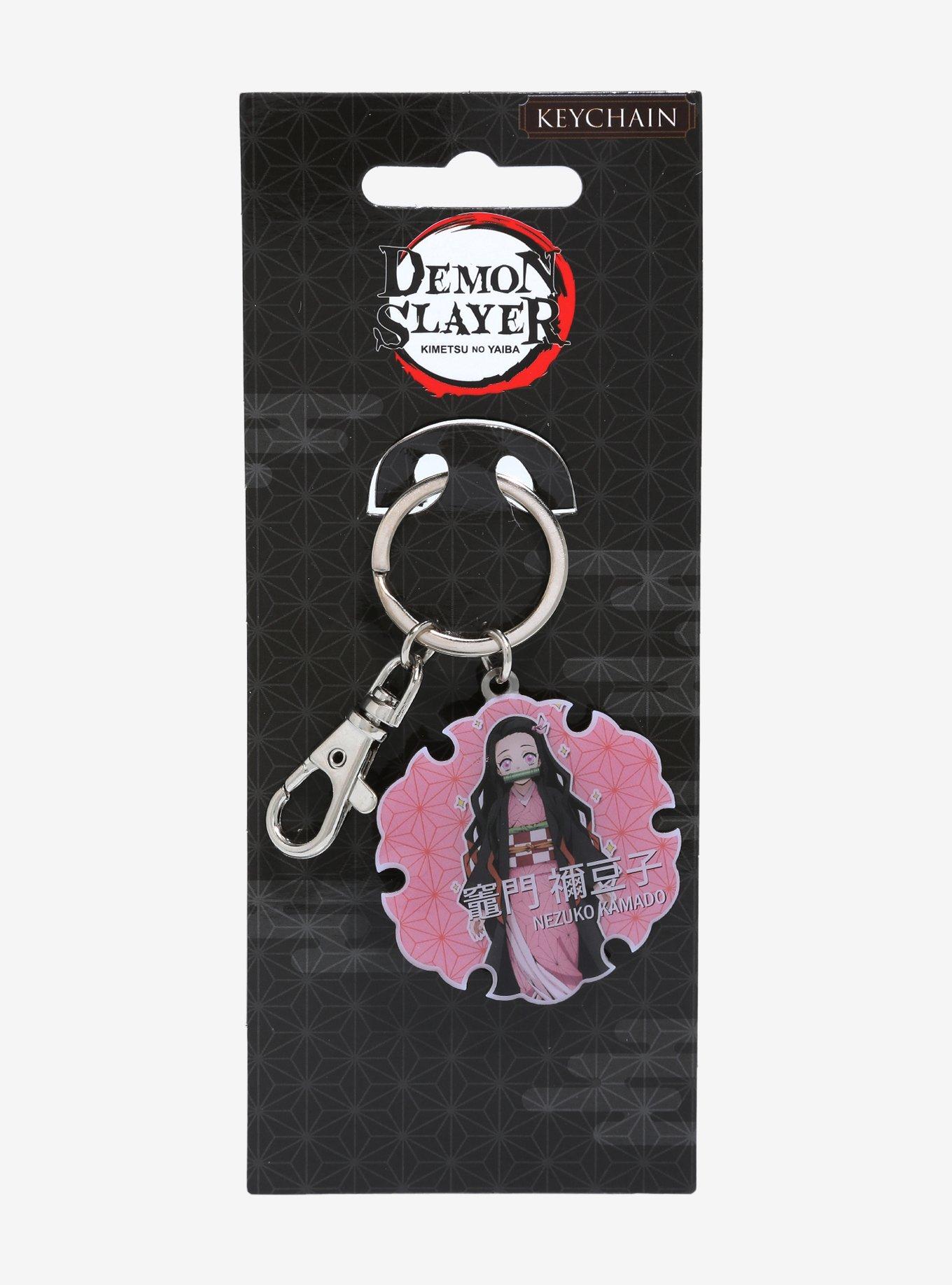 Demon Slayer: Kimetsu no Yaiba Nezuko Kamado Character Keychain, , alternate