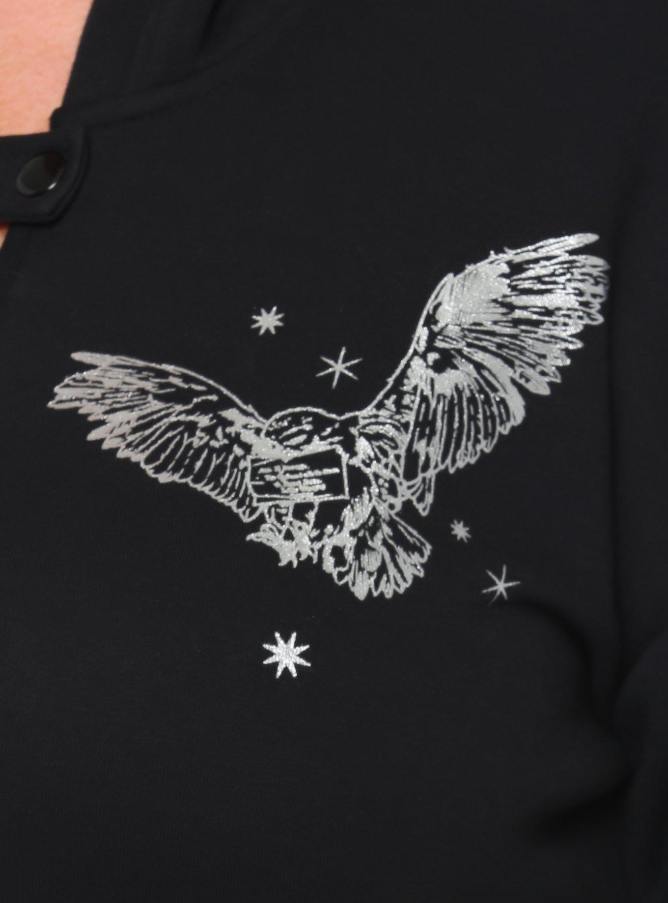 Harry Potter List Bell Sleeve Hoodie Plus Size, MULTI, alternate