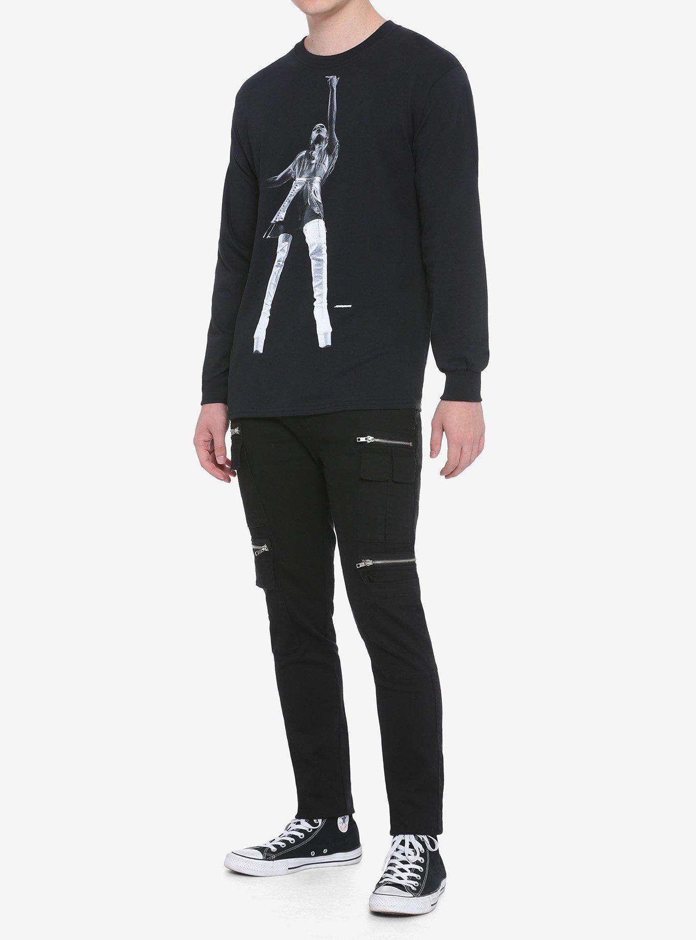 Ariana Grande Live In Concert Long-Sleeve T-Shirt, BLACK, alternate