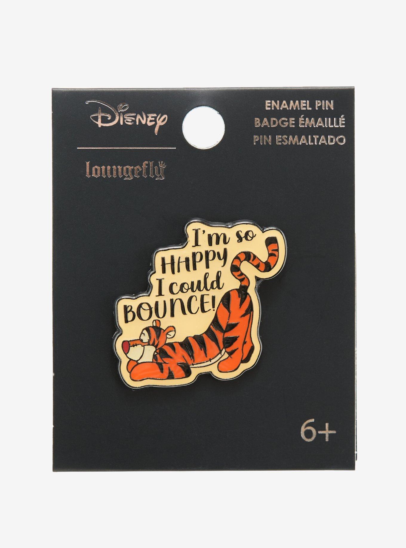 Loungefly Disney Winnie the Pooh Happy Tigger Enamel Pin - BoxLunch Exclusive, , alternate