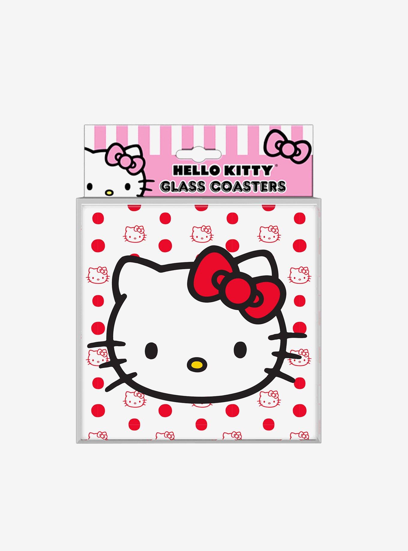Hello Kitty Glass Coaster Set, , alternate