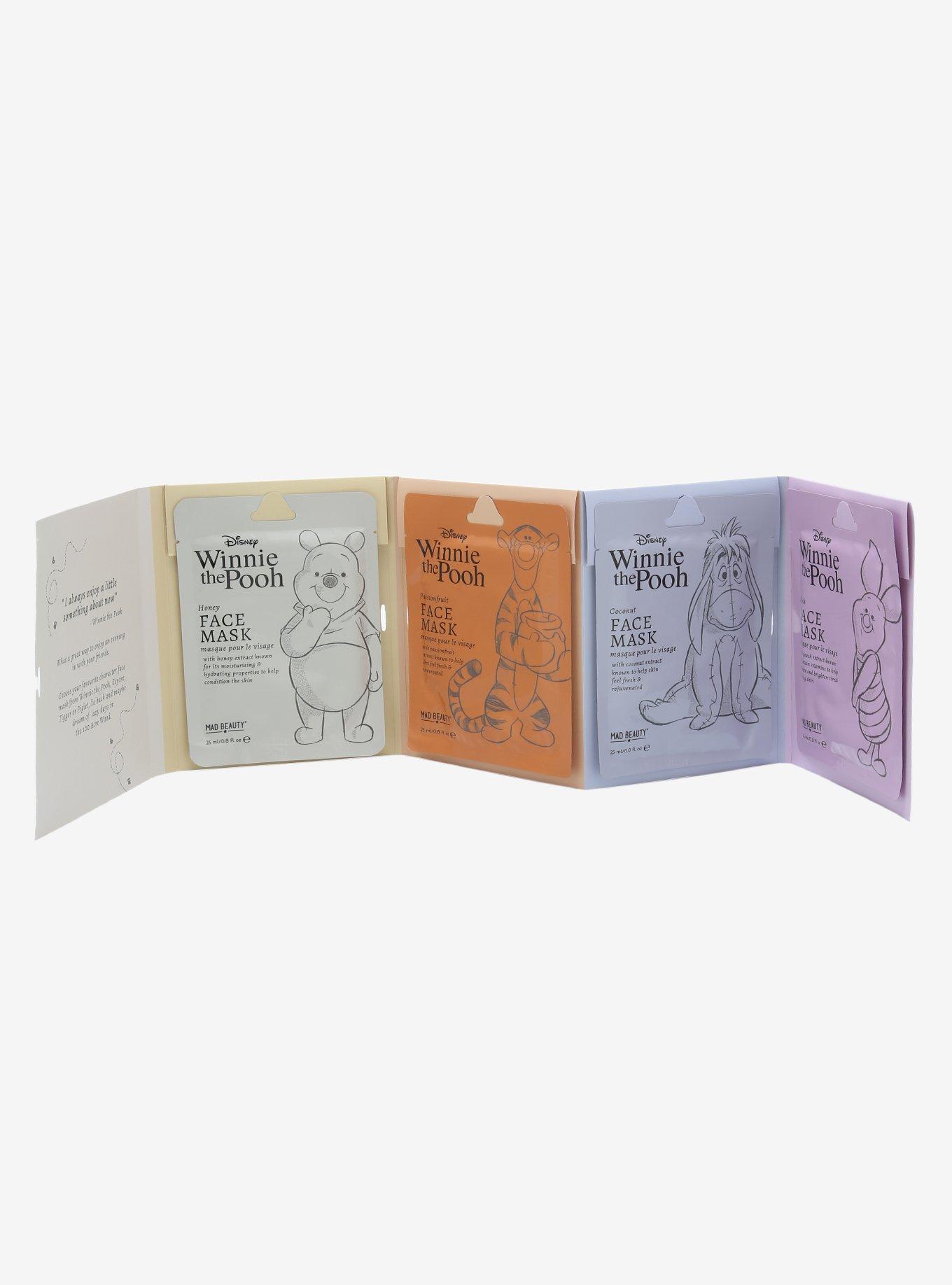 Disney Winnie The Pooh & Friends Sheet Face Mask Set, , alternate