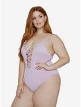 Dippin' Daisy's Bliss Swimsuit Lilac Plus Size, PURPLE, alternate