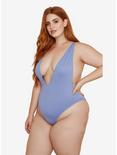 Dippin' Daisy's Euphoria Swimsuit Baja Plus Size, BLUE, alternate