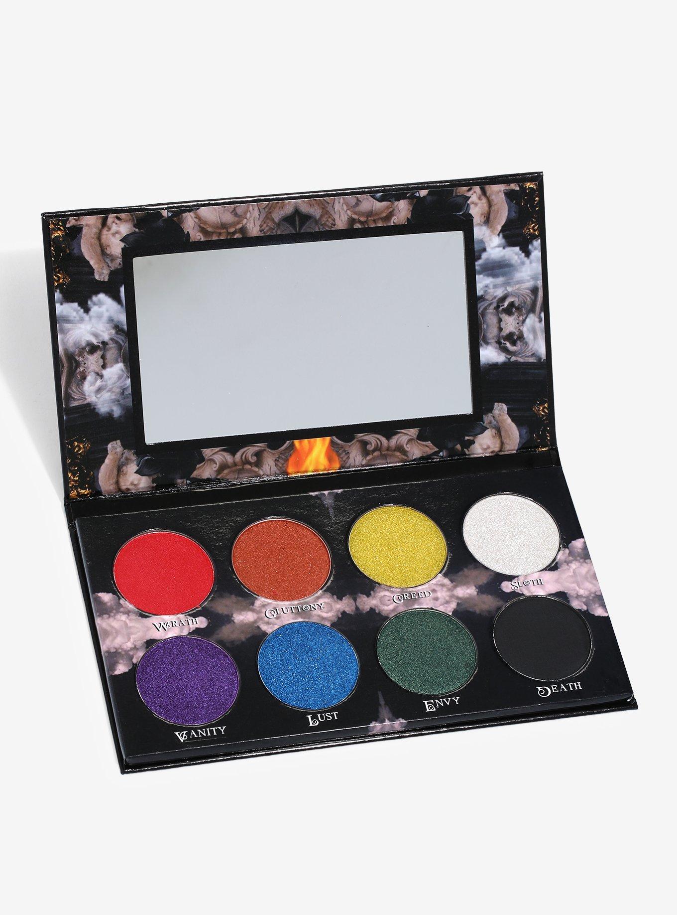 Glam Goth 7 Deadly Sins Eyeshadow Palette, , alternate