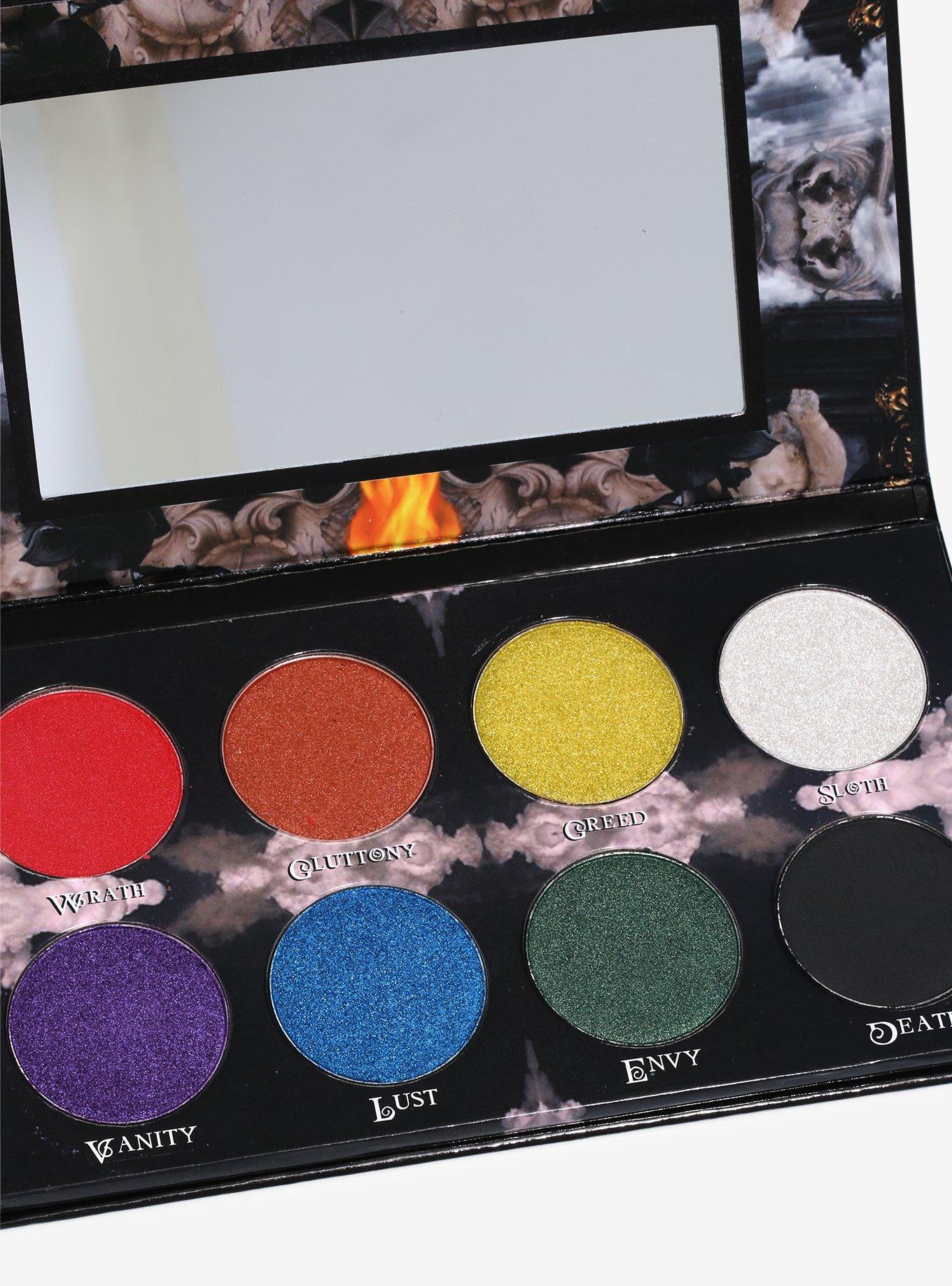 Glam Goth 7 Deadly Sins Eyeshadow Palette, , alternate