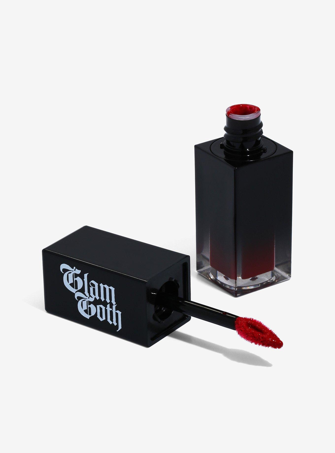 Glam Goth Blood Rose Matte Liquid Lipstick, , alternate