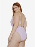 Dippin' Daisy's Euphoria Swimsuit Lilac Plus Size, PURPLE, alternate