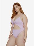 Dippin' Daisy's Glam Swimsuit Lilac Plus Size, PURPLE, alternate