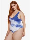 Dippin' Daisy's Serene Swimsuit Baja Tie Dye Plus Size, BLUE, alternate