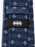 DC Comics Batman Floral Navy Tie, , alternate